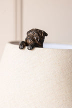 Set of 2 Small Climbing Dog Decorations