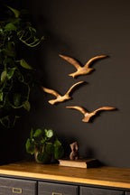 Set of 3 Birds Wall Ornament