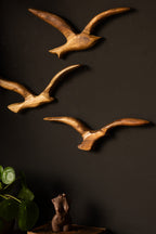 Set of 3 Birds Wall Ornament