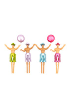 Set of 4 Cowboy Cake Toppers