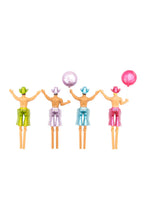 Set of 4 Cowboy Cake Toppers