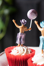 Set of 4 Cowboy Cake Toppers