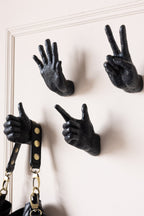 Set of 4 Hand Wall Hooks