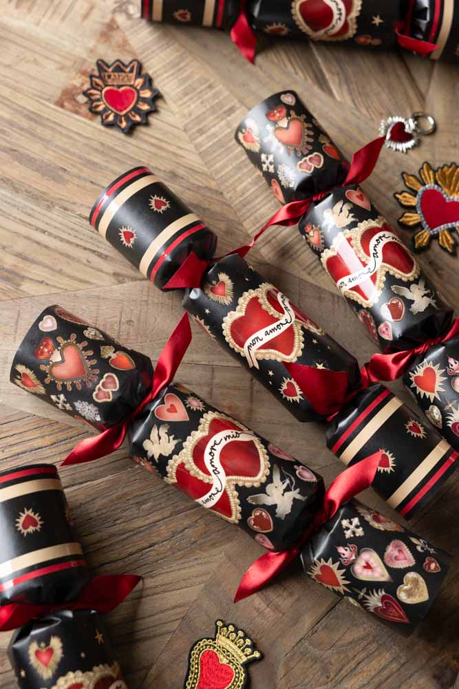 Set of 6 Rockett St George Luxury Milagro Christmas Crackers