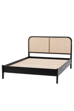 Sleek Curved Wooden Bedframe - Available in Two Sizes