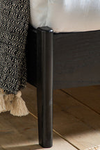 Sleek Curved Wooden Bedframe - Available in Two Sizes