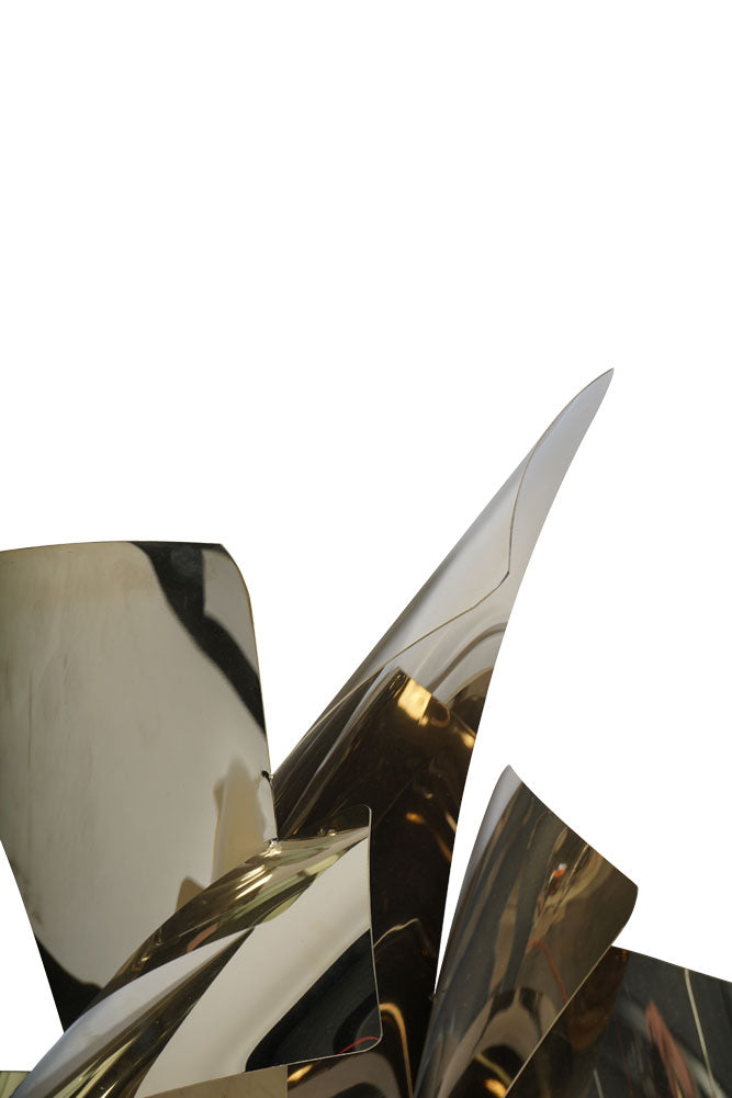 Sleek Effect Mirrored Abstract Wall Art