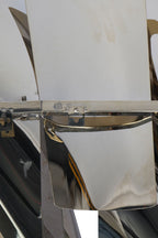 Sleek Effect Mirrored Abstract Wall Art