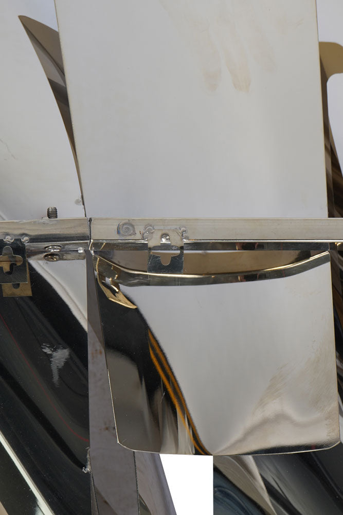 Sleek Effect Mirrored Abstract Wall Art