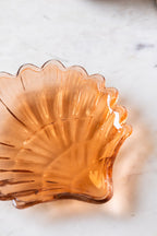 Small Shell Trinket Tray in Amber