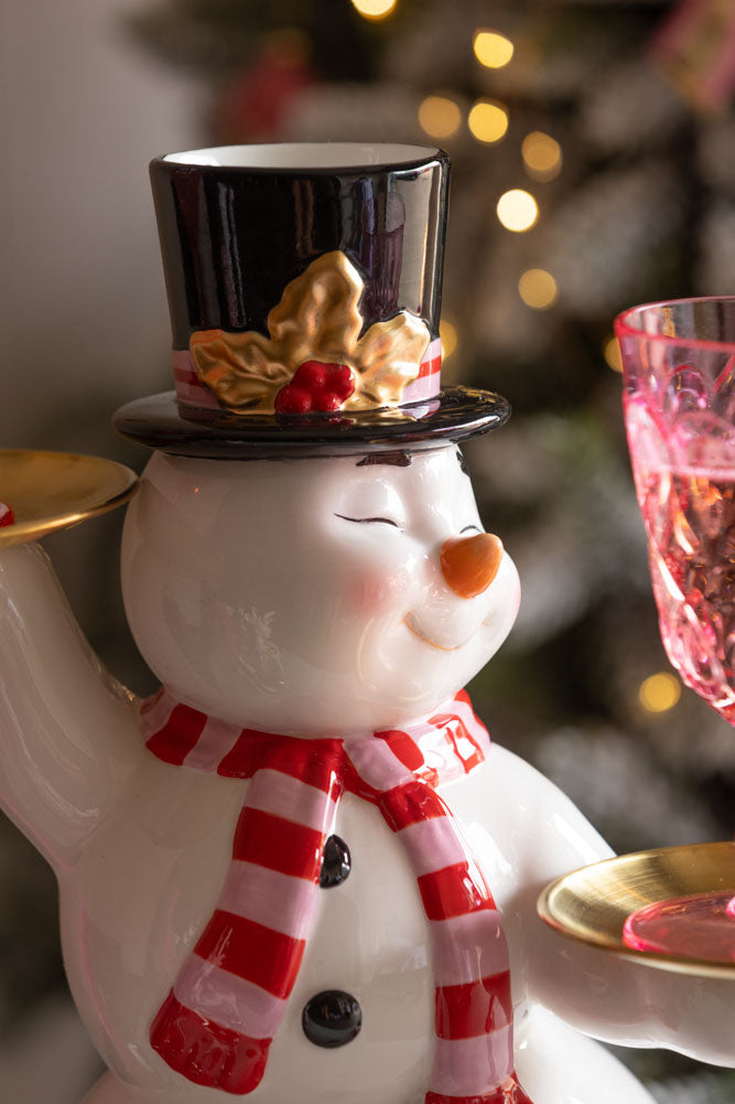 Snowman Butler Christmas Decoration