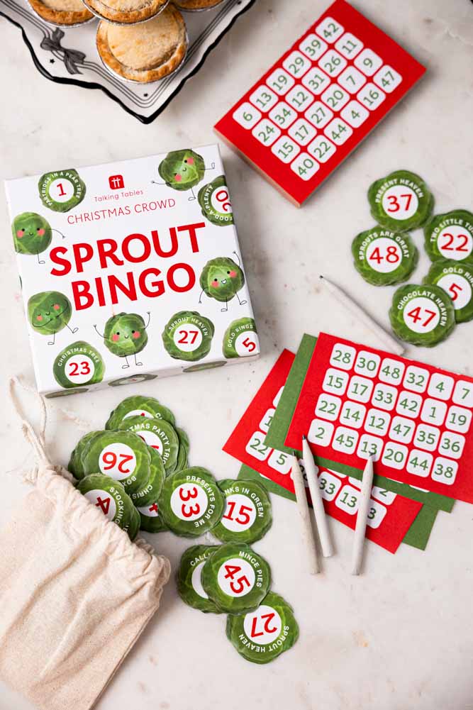Sprout Bingo Christmas Party Game