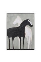 Stallion Shadow Canvas Art Print