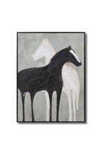 Stallion Shadow Canvas Art Print