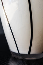 Statement Monochrome Swirl Vase
