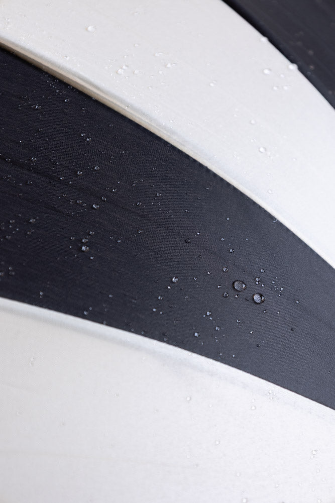 Statement Black & Off-White Umbrella