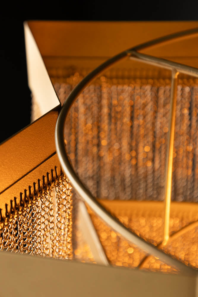 Stunning Star Chain Chandelier