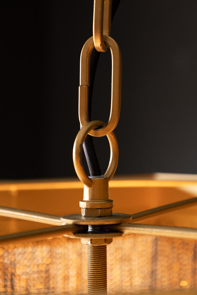 Stunning Star Chain Chandelier