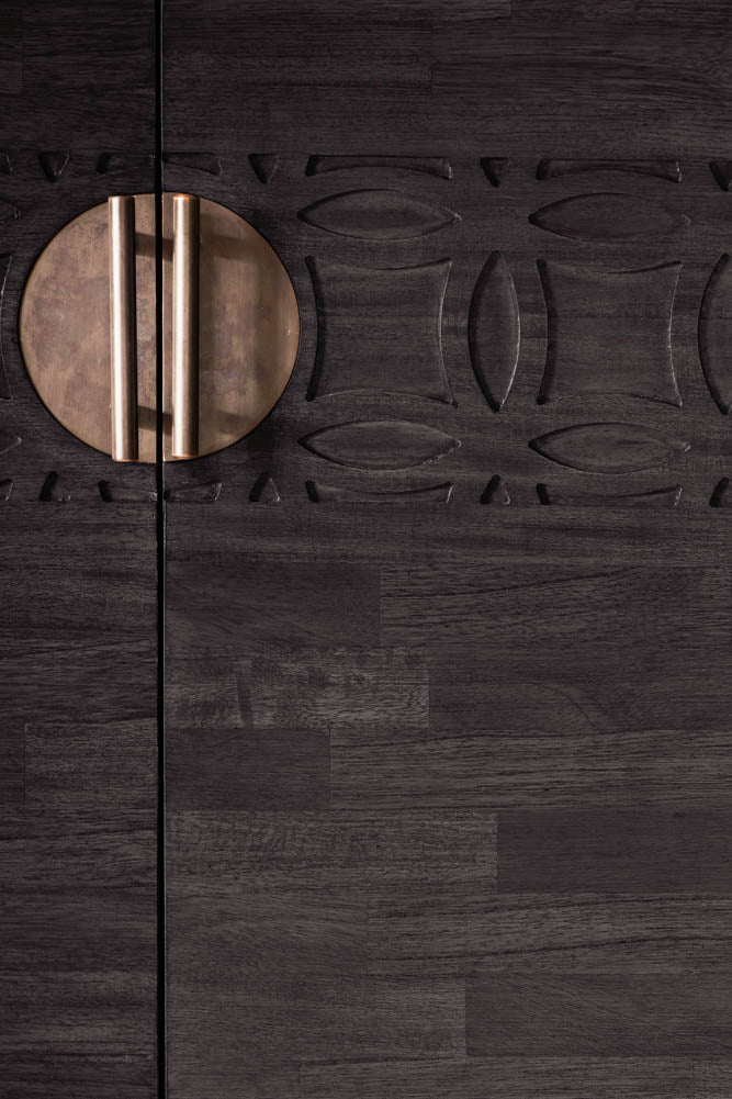 Stylish Mango Wood Drinks Cabinet