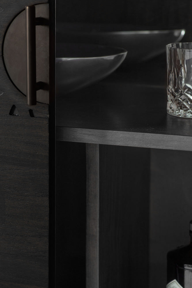 Stylish Mango Wood Drinks Cabinet