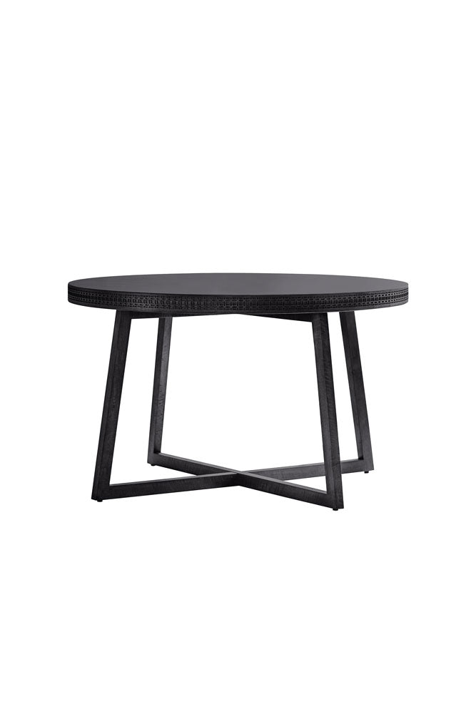 Stylish Mango Wood Round Dining Table