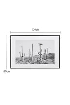 Wild West Cactus Art Print