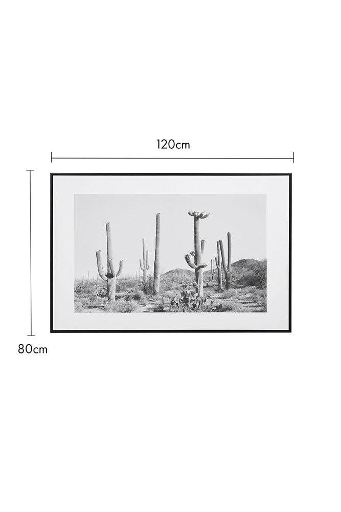Wild West Cactus Art Print