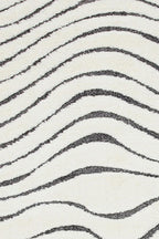 The Ariana Rug in Monochrome Ripple - Available in 3 Sizes