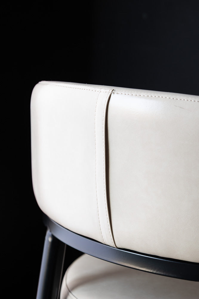 The Blake Bar Stool In Champagne Neutral