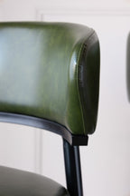 The Blake Bar Stool In Forest Green