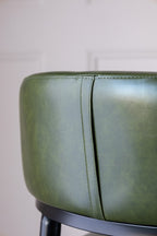 The Blake Bar Stool In Forest Green