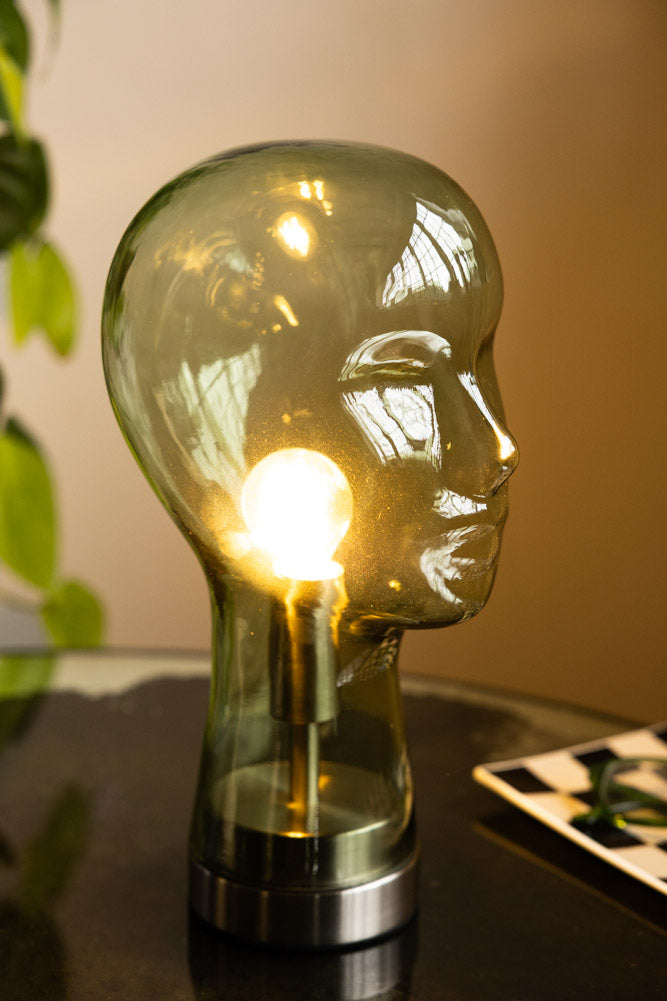 The Bright Idea Green Head Table Lamp