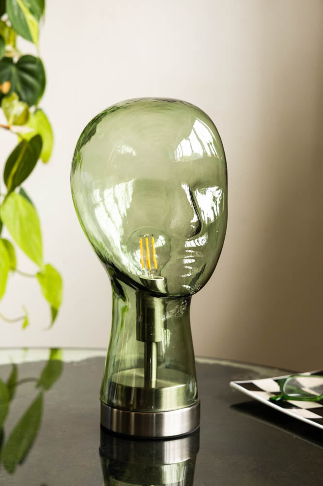 The Bright Idea Green Head Table Lamp