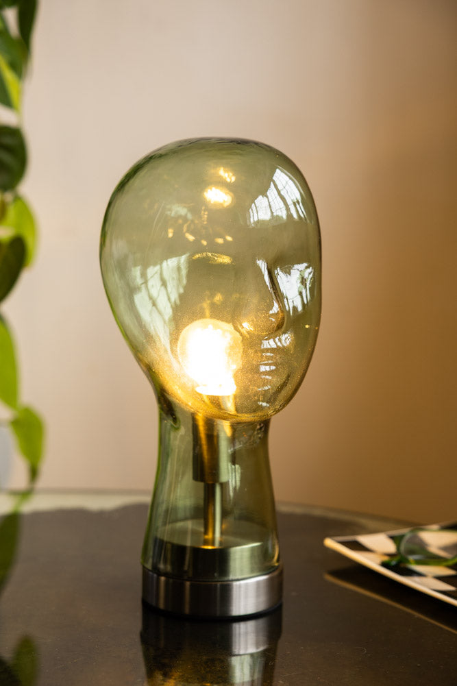 The Bright Idea Green Head Table Lamp