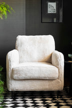 The Edie Faux Fur Armchair