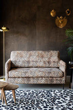 The Edie Leopard Print 2 Seater Sofa