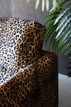 The Edie Leopard Print 2 Seater Sofa