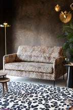 The Edie Leopard Print 2 Seater Sofa