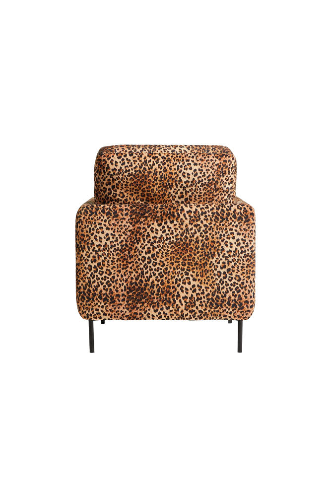 The Edie Leopard Print Armchair