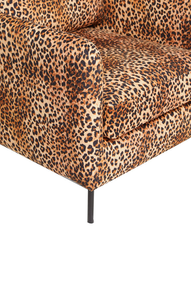 The Edie Leopard Print Armchair