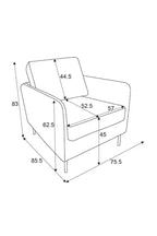 The Edie Natural Armchair