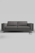 The Grace Large Sofa In Timeless Texture Black Bean