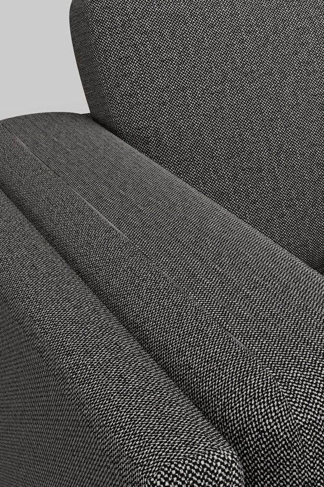 The Grace Love Seat In Timeless Texture Black Bean
