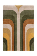 The Romy Retro Rug in Green - Available in 3 Sizes