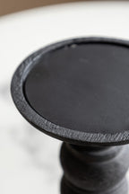 Traditional Black Candle Holder - Tall