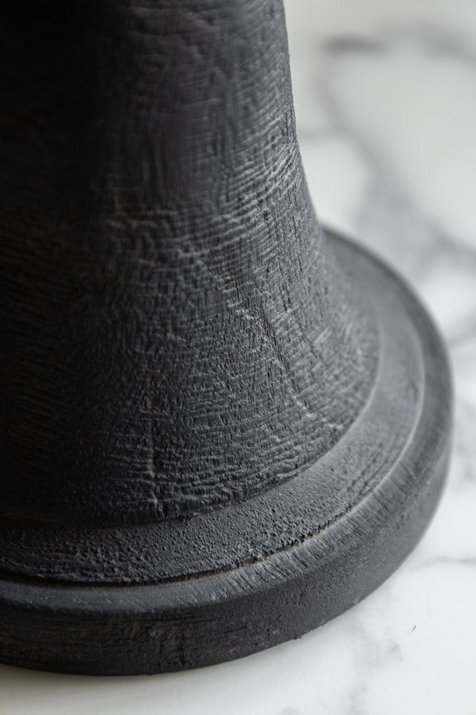 Traditional Black Candle Holder - Tall