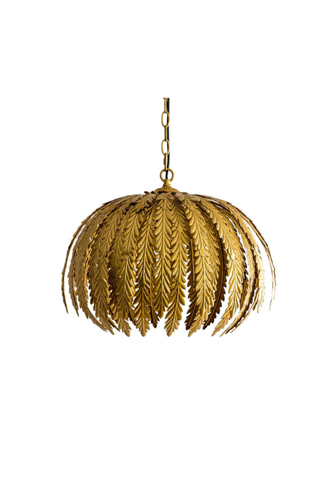 Tropical Leaf Ceiling Pendant Light
