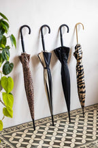 Statement Black & Off-White Umbrella