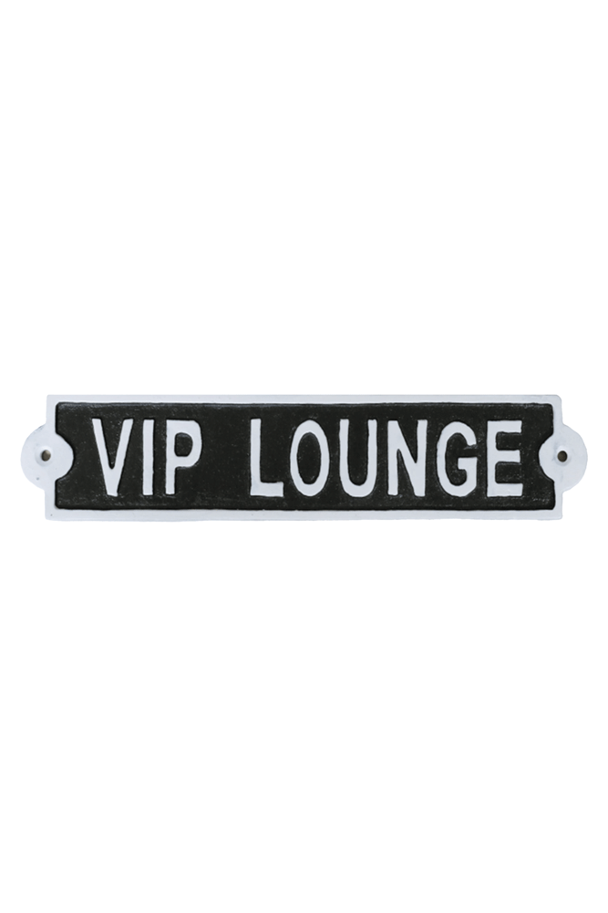 VIP Lounge Sign
