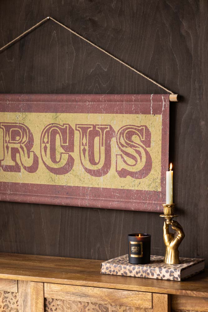 Vintage-Style Circus Wall Art
